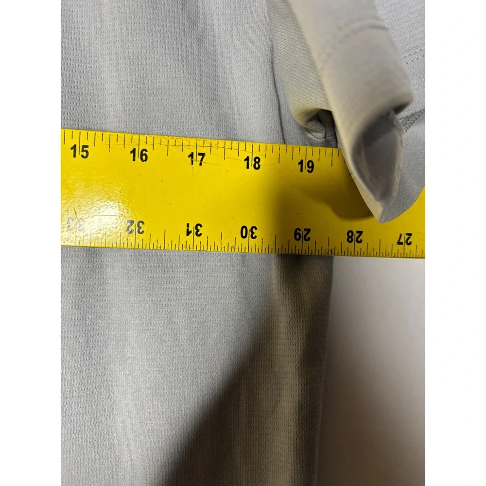 The North Face Mens Gray Short Sleeve‎ Polo Shirt Athletic Performance Size M